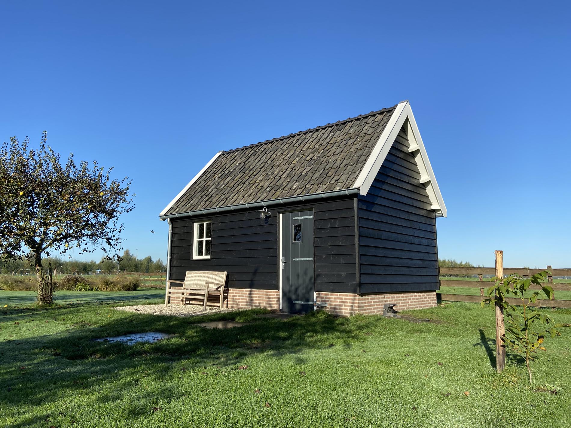 Maatwerk schuur in Noordeloos